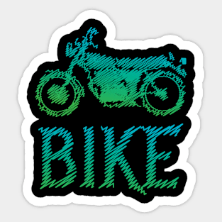 Colorful Bike Sticker